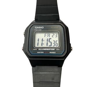 Casio illuminator Mens Digital Watch  3454 w-217h Water Resistant